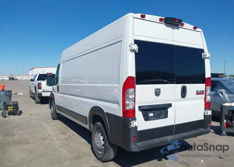2019 Ram Promaster 2500 High Roof 159 Wb из США, поврежденный, VIN 3C6TRVDG2KE506177